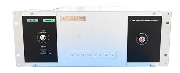 Amplificador de potencia para sistema de simulación